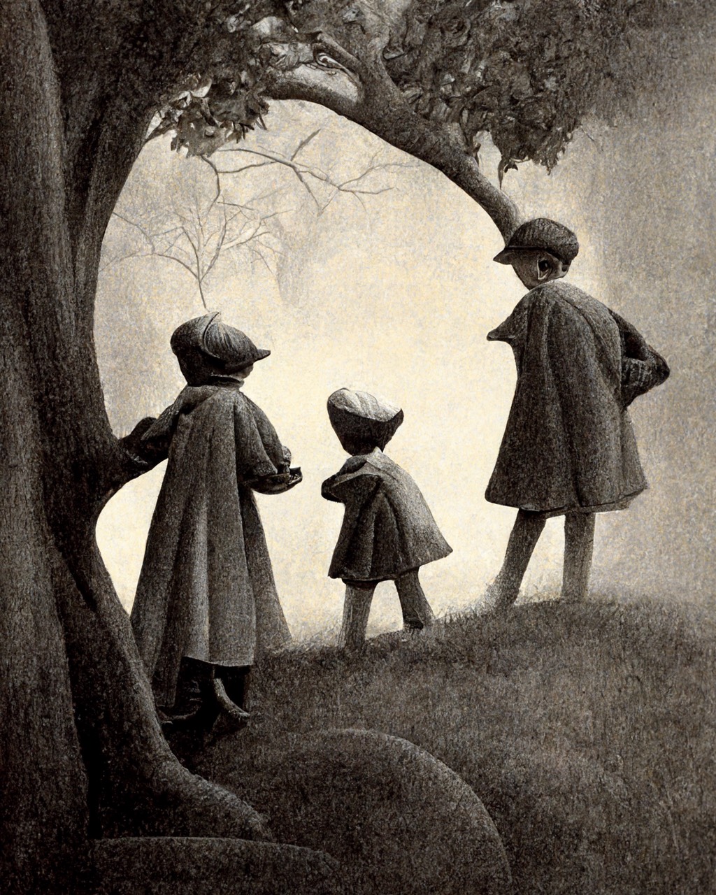 it is the age of discovery and there is something waiting out beyond the mist